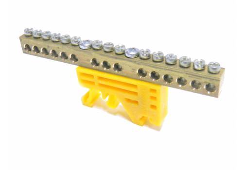 zacisk ochronny Z-3103z 15x4mm2 żółty