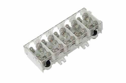 listwa zaciskowa LG 5x25/16 termoplastyczna z osłoną