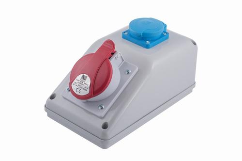 rozdzielnica R-BOX KOMPAKT 1x32A/5p, 1x250V