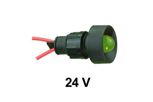 Lampka KLP-10 zielona 24V, AC/DC, 10/Z – 24V