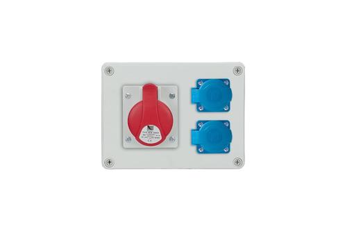 rozdzielnica R-BOX 190, 1x16A/5p, 2x250V