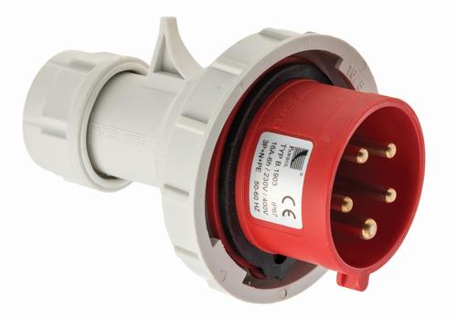 wtyczka siłowa przenośna 16A/5P 400V 3P+Z+N IP67