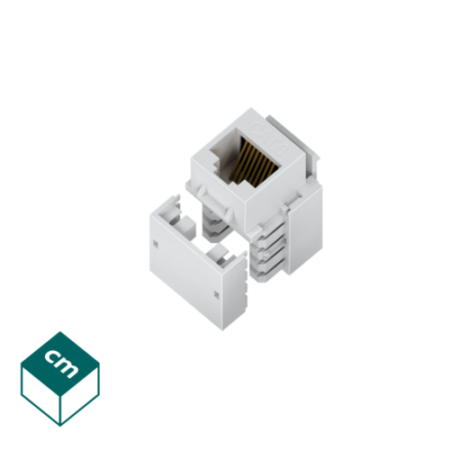 Gniazdo komputerowe UTP RJ 45 kat. 6 keystone