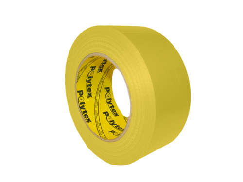 taśma POLYTEX 118 żółta wodoodp.wzmocnion szt.=50mb 0,23x48mm