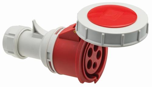 gniazdo siłowe przenośne 32A/5P 400V 3P+Z+N IP67