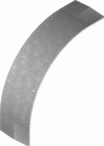 PLPDZP100 Pokrywa łuku pionowego zewnętrznego - grubość blachy 1,50 mm