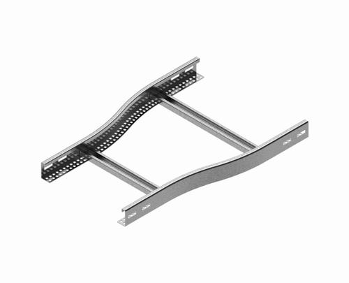 RDSC600/500H60 N Redukcja drabinki symetryczna - grubość blachy 2,00 mm