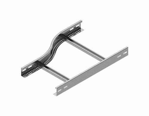 RDLC400/300H60 N Redukcja drabinki lewa - grubość blachy 2,00 mm