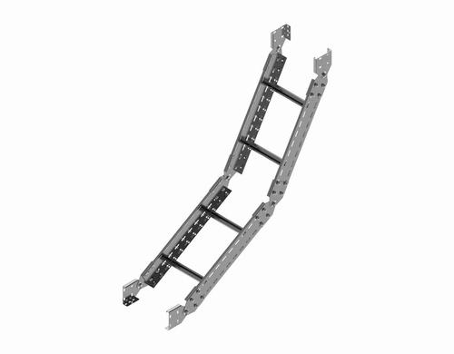 LPDC600H80 N Łuk przegubowy drabinki - grubość blachy 2,00 mm