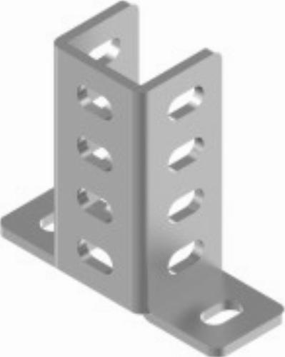 PVC Podstawa ceownika - grubość blachy 5,00 mm