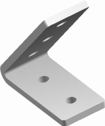 LCK8 Łącznik ceownika - grubość blachy 6,0 mm