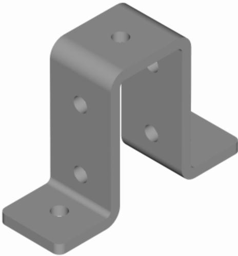 LCO7 Łącznik ceownika - grubość blachy 6,0 mm