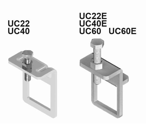 UC60 Uchwyt ceownika - grubość blachy 5,00 mm