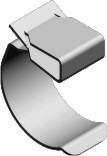 ZSK1fi15/8 Zacisk - grubość blachy 1,00 mm