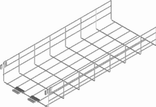 KDSZ100H110/3 Korytko siatkowe z łączn. zatrzaskowym zgrzewanym