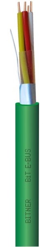 kabel BiT E-BUS 2x2x0,8 zielony