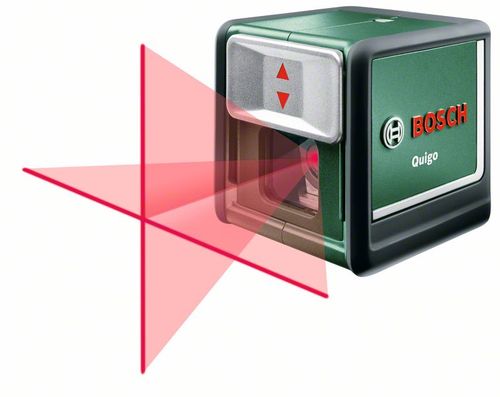 poziomica laser.QUIGO II krzyż.samopoziom. 0.603.663.220