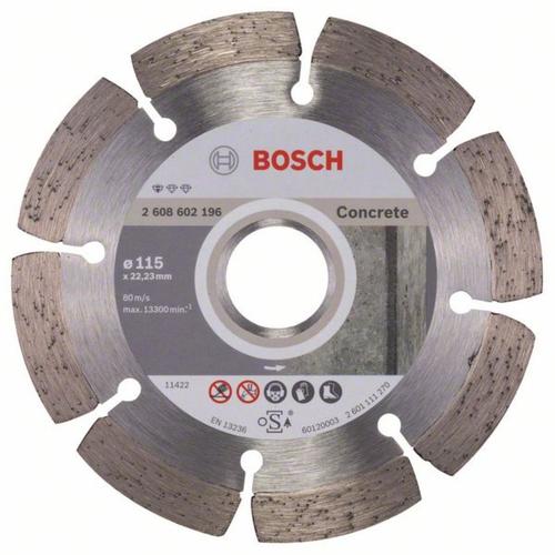 tarcza diam.CONCRETE 115x22,23x1,6x10 2.608.602.196
