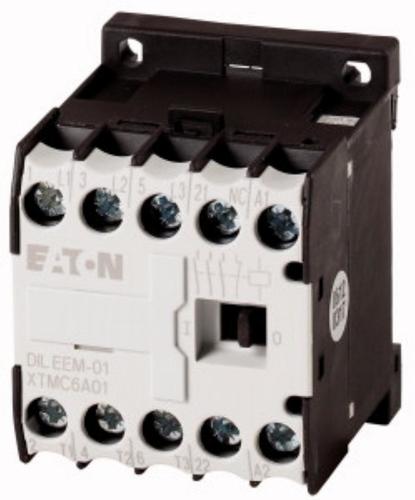 DILEEM-01(230V50HZ,240V60HZ) Stycznik mocy AC-3/400V:3kW 3-bieg.
