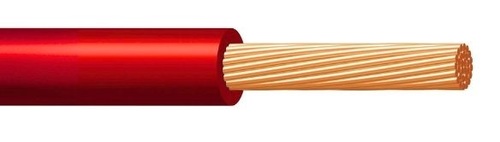 przewód instalacyjny jednożyłowy H07V-K (LgY) 10 czerwony 450/750V (poprzedni symbol PC0201440)