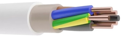 przewód instalacyjny YDY 5x6 450/750V (poprzedni symbol PC0407301)