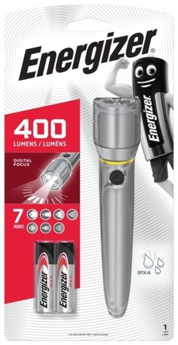 latarka METAL VISION HD 400lm 2xAA LED ENERGIZER