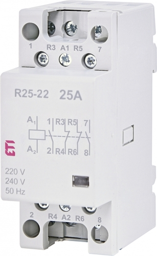 stycznik R 25-22 230V 2-mod.4-bieg.