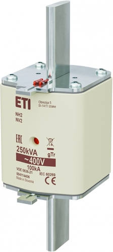 NH2 gTr 361A/400V 250kVA Wkładka topikowa przemysłowa - transformatorowa
