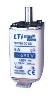 wkładka topikowa ultraszybka M0UQU-N/125A/690V