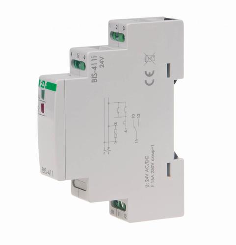 przekaźnik bistabilny BIS-411-24V na szynę