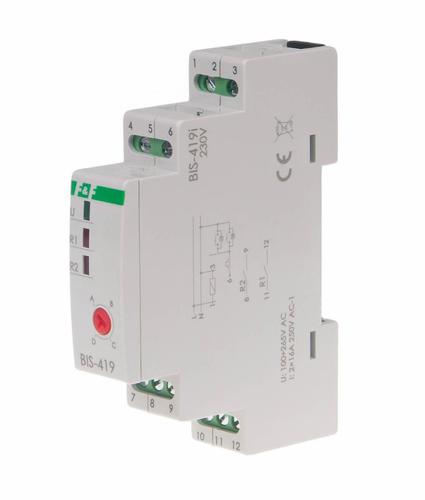 przekaźnik bistabilny BIS-419i 4 funkcyjny 2-kan. INR