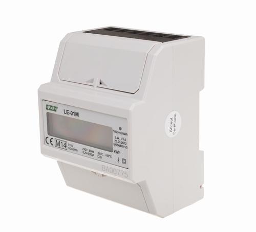 licznik energii elektrycznej 1 fazowy LE-01M MODBUS RS-485