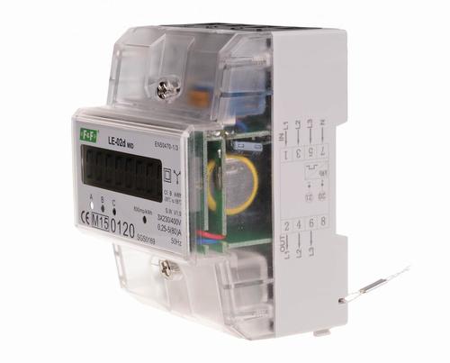 licznik energii elektrycznej 3 fazowy LE-02D 4.5mod.