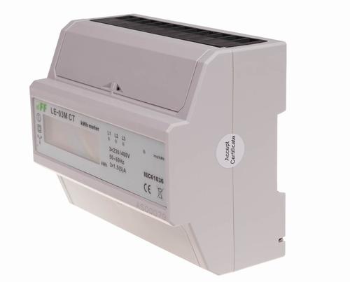 licznik energii elektrycznej 3 fazowy z programowalną przekładnią LCD LE-03M MODBUS