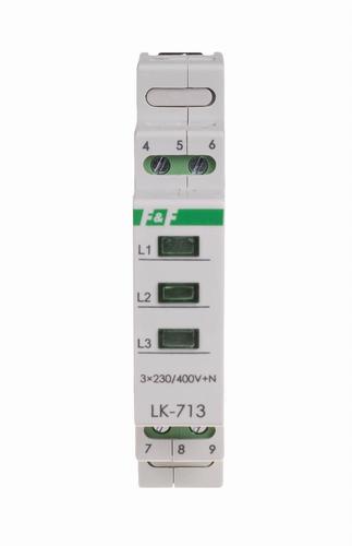 lampka kontrolna LK-713R(WN-3) czerwona