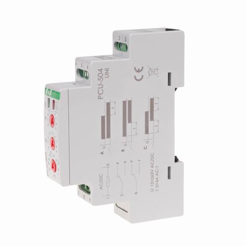 przekaźnik czasowy PCU-504UNI 12-264V AC/DC
