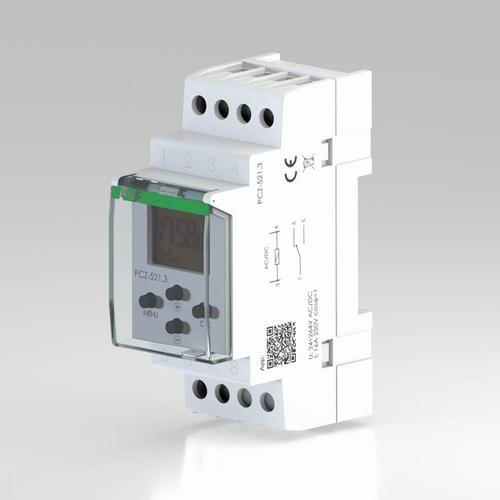 zegar sterujący PCZ-521/PCZ-521.3 tygodniowy 1-kanałowy programowalny przez NFC 24-264AC/DC