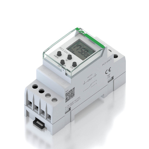 zegar sterujący PCZ-524/PCZ-524.3 astronomiczny 1-kanałowy programowalny przez NFC 24-264AC/DC 1xNO/NC