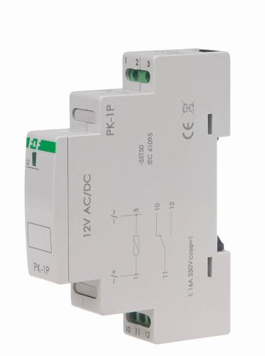 przekaźnik elektromagnetyczny PK-1P 12V AC/DC