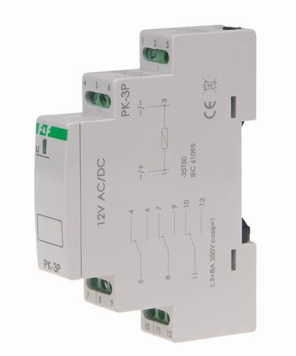 przekaźnik elektromagnetyczny PK-3P-12V
