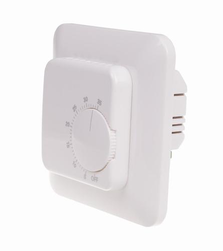 Regulator temperatury - zakres temperatur 5÷35°C montaż podtynkowy styk 1NO 230V AC