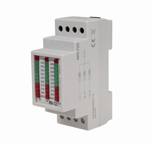 Wskaźnik napięcia trójfazowy WN-723 3x400V+ N