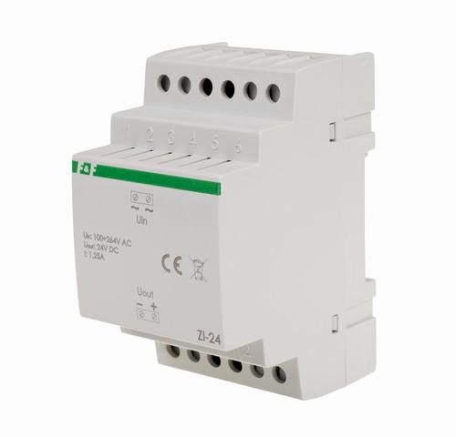 Zasilacz impulsowy ZI-24 24V DC 1,25 A