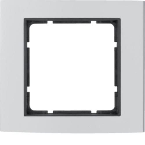 ramka B.3 1-kr.aluminium/antracyt