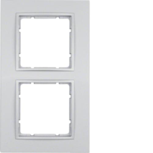 ramka B.7 2-kr. aluminium 10126424