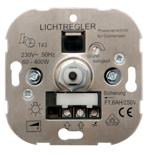 ściemniacz obrot.230V trafo ferro 20-500W/VA mech.