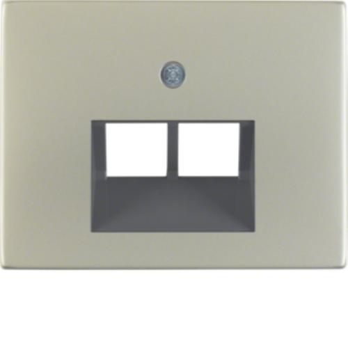 płytka K.5 czołowa do gn.przylacz.UAE 2-kr. stal szlachet.nierdzew.