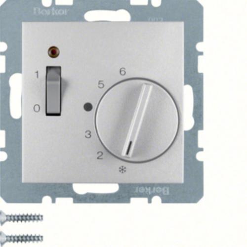 regulator temp.B.3/B.7 pomieszcz.z zestyk.zwi elem.central.i lacz.aluminium