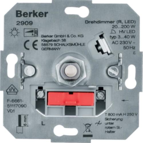 ściemniacz obrotowy ONE.PLATFORM obciążenie R20-200W, LED 3-40W