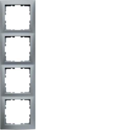 ramka KWADRAT 4-kr. aluminum